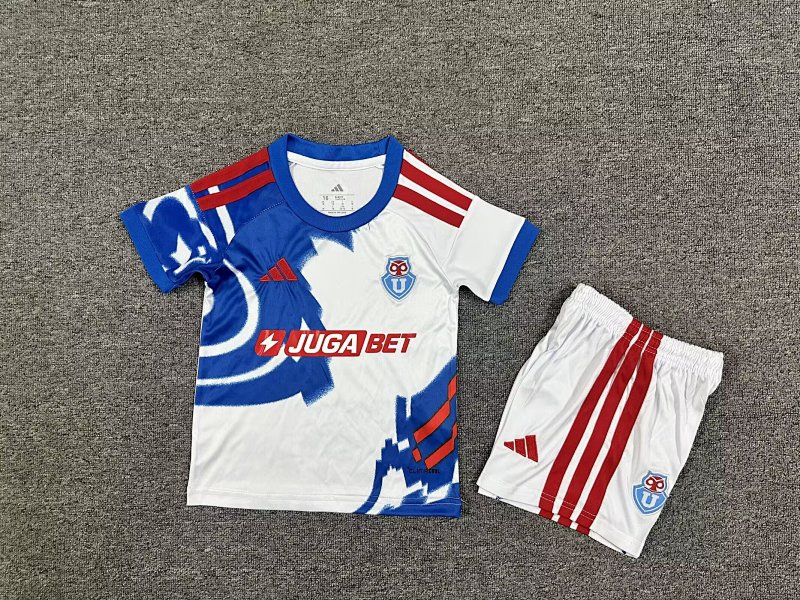 Niño_Kids University of Chile Away Soccer Uniform 26 27-1040